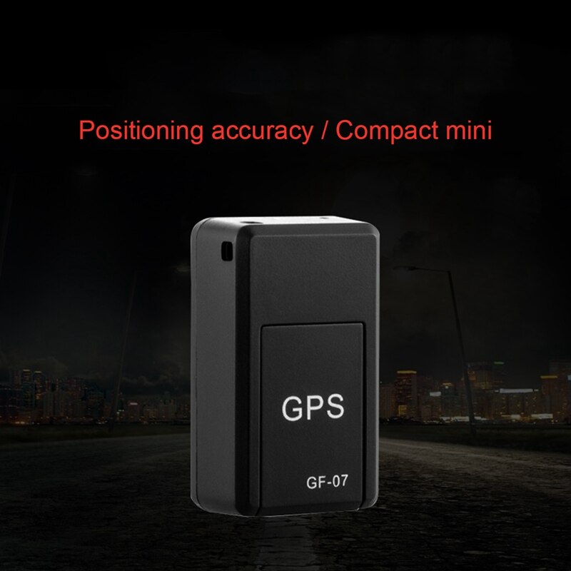 Mini real-time portable GF07 magnetic tracking device GPRS locator Global track query Recording Anti-lost device