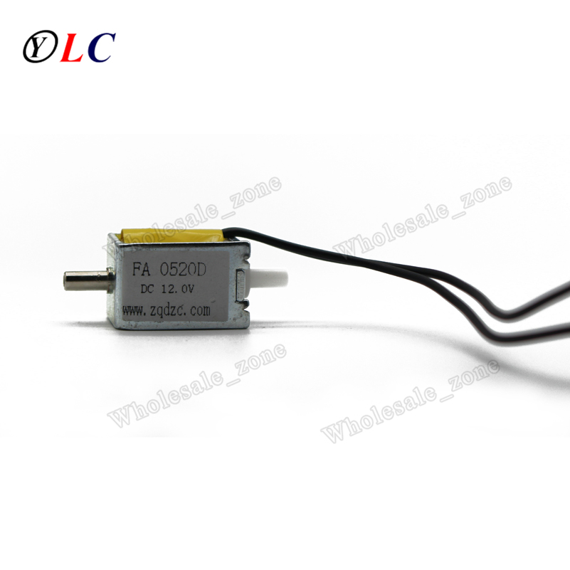 5 pcs/lot Fa0520D Normally Closed Mini Solenoid Valve Micro Electric Air Valve Aquarium DC 12V