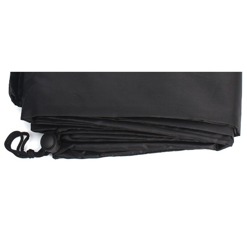 Black Waterproof Cover Fire Pit Canvas Square BBQ Dustproof Rainproof Furniture Cloth Protector Dust Cover 86*86*36cm