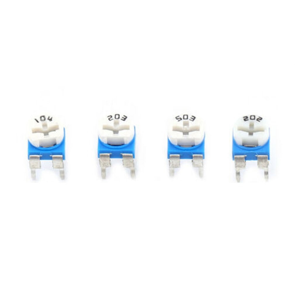 Kit De 65 Résistances Variables (potentiomètres) - 100 Ohm à 1 MOhm - Pour Bricolage électronique