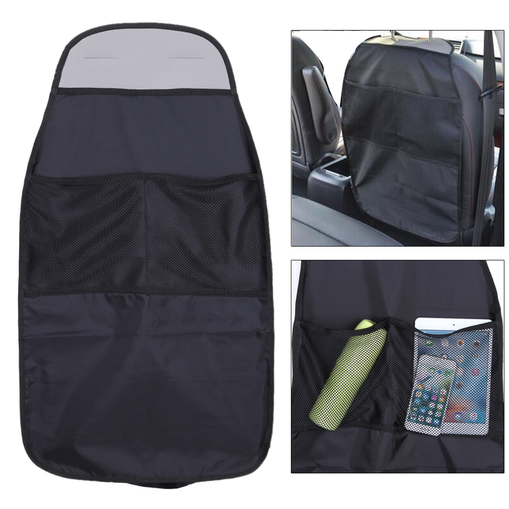 Waterdichte Universele Auto Seat Terug Organisator Storage Bag Car Seat Terug Scuff Vuil Bescherm Cover Voor Kind Baby Kid Kick mat Pad