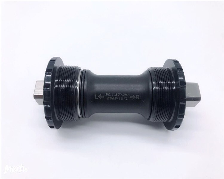 Bicycle Bottom Bracket 103 107 110 113 119mm for Brompton Folding Bike Ultralight Titanium Square Ti Bottom Bracket