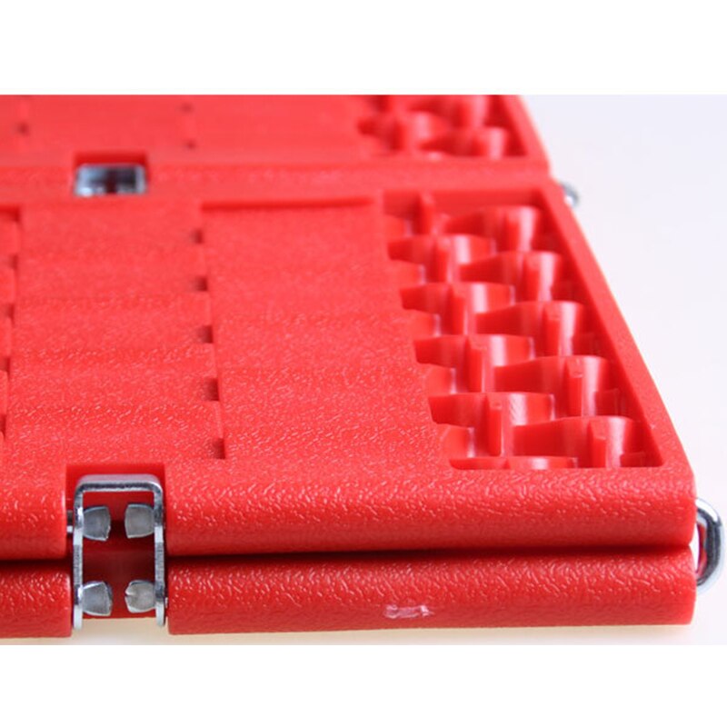 2 stk universal gummi sammenleggbart bilhjul antiskli pad folding skid plate dekk trekkraft