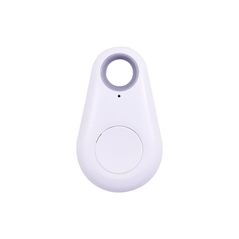 Mini Anti Verloren Alarm Brieftasche Keyfinder Clever Schild Bluetooth Tracer GPS Lokalisierer Keychain Haustier Hund Art Itag Tracker Schlüssel Finder: Weiß