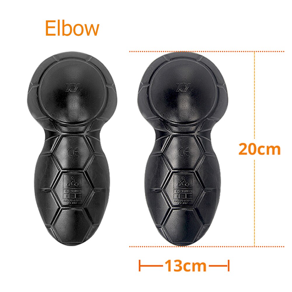 DUAHN Motorcycle Protective Gear Motocross CE Protector Elbow Pad Shoulder Pad Motorbike Body Armor Motorcycle Biker Equipment: a pair Elbow pads