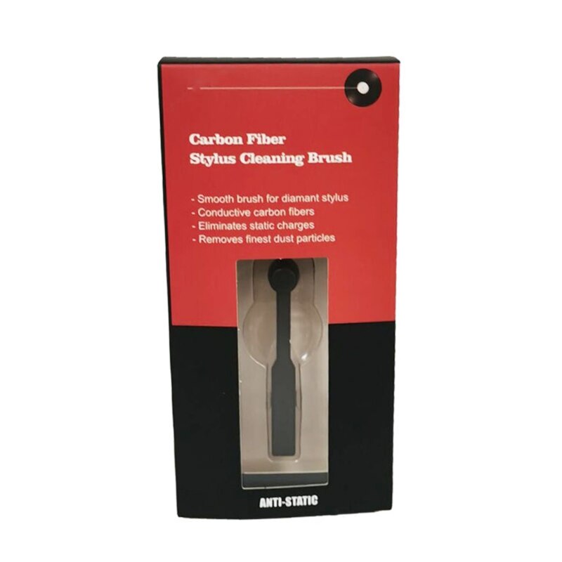 10ml Needle Solution Cleaner Turntable Stylus Cleaning Fluid Carbon Fiber Brush Record Player Cleaning Kit