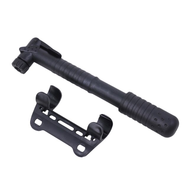 Mini Hand Pump Bicycle Tire Air Small Pump Hand Inflator Fits Presta & Schrader Valve for Road, Mountain and BMX Bikes Access: Black