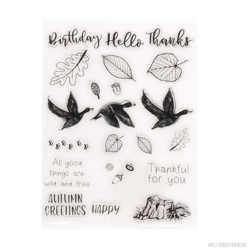 Muzieknoot Siliconen Clear Seal Stempel Diy Scrapbooking Embossing Fotoalbum Papier Card Craft Art O27 20