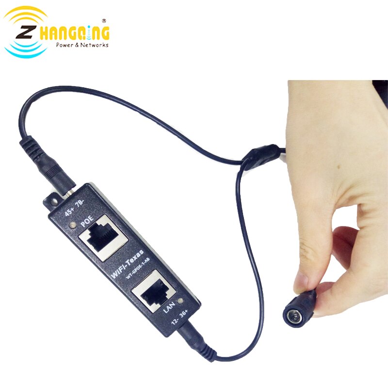 Single port Gigabit PoE Injector With