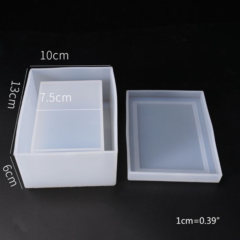 DIY Tissue Box Crystal Epoxy Mould Daily Necessities Paper Car Tissues Case Silicone Mold