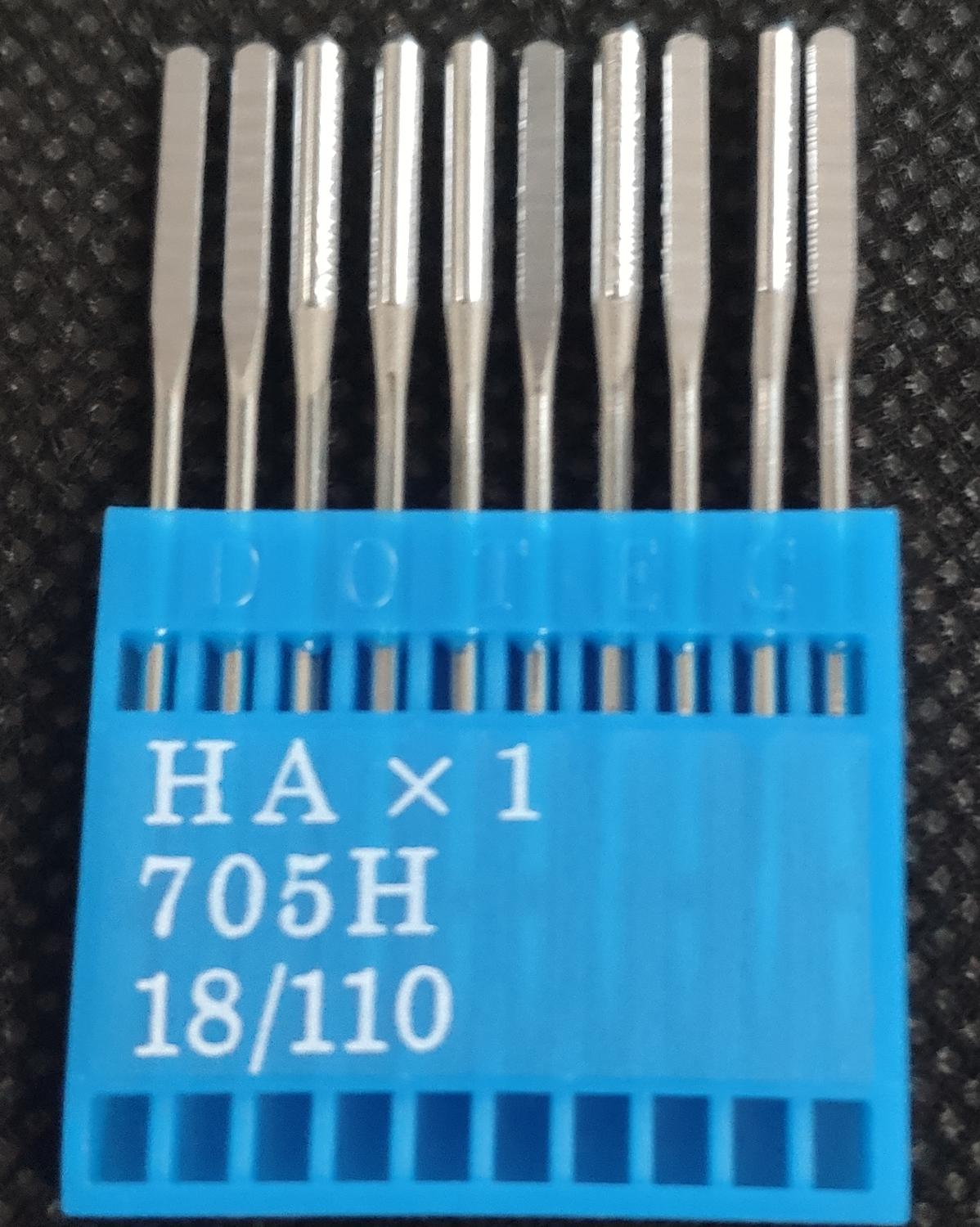 Schmetz Heavy Duty Sewing Needles – 15 Needles, Size 130/705H 15x1 (HAx1) – 110/18 – For Tough Fabrics