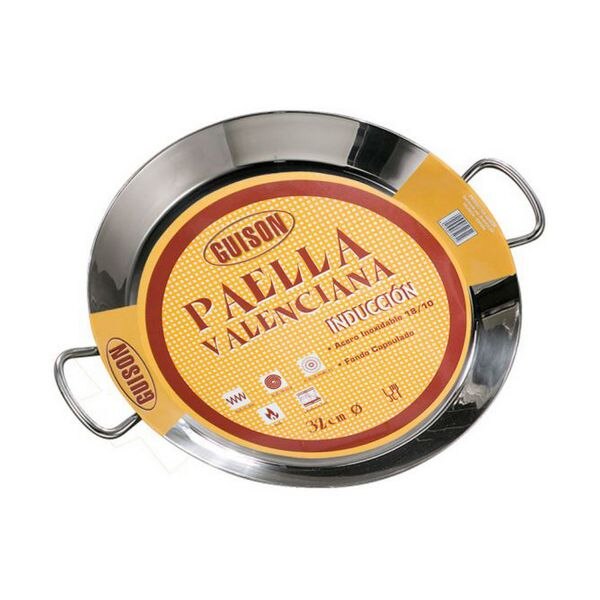 Paellera Guison 70988 (Ø 28 cm) Acero inoxidable