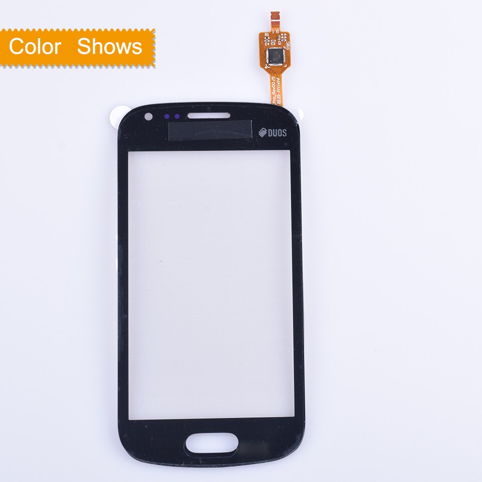 Para Samsung Galaxy Trend DUOS S7560 S7562 GT-S7562 7562 7560, pantalla táctil, Sensor, digitalizador, pantalla táctil frontal, sin LCD: black no gift