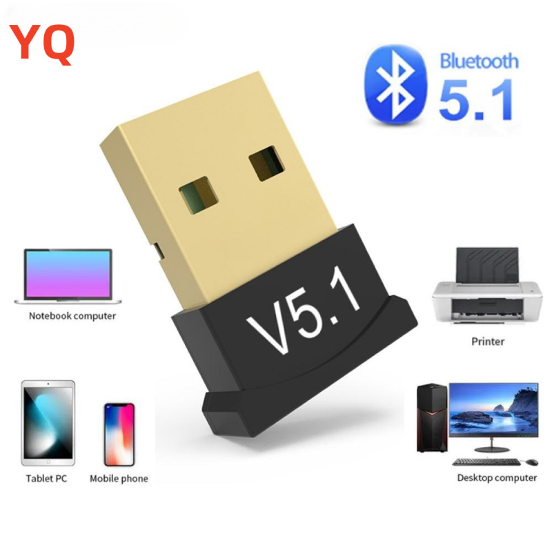 Nuovo adattatore dongle USB Bluetooth 5.1 per PC tastiera portatile tablet telefono stampante altoparlante da gioco trasmette wireless ricevitore