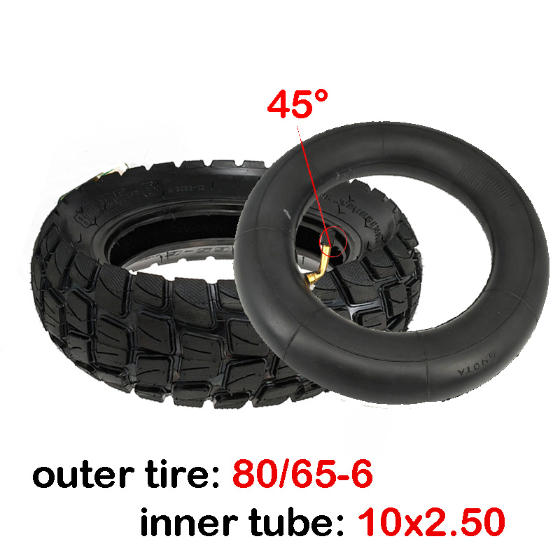 Hochwertiger Reifen 80 / 65-6 Außen reifens ch lauch Hota 10x3,0 Gummi rad 10 Zoll Reifen für Null 10x Elektro roller: mehrfarbig