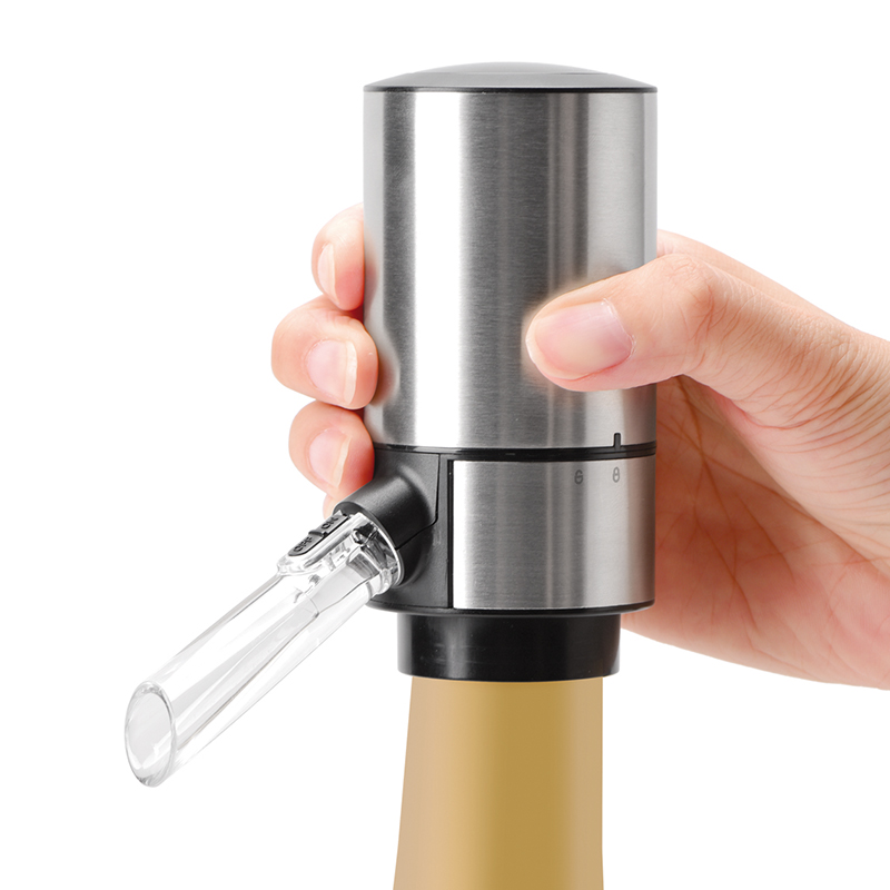 Elektrische Wijn Beluchter Dispenser Bar Accessoires One-Touch Automatische Wijn Decanter Schenker Wijn Beluchting Voor Party Aerador Vinho
