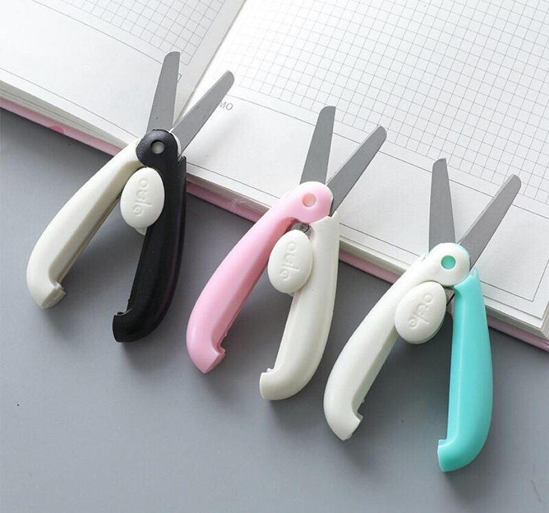 Mini Size School Student Cartoon Schaar Kantoor Sharp Papier Snijden Schaar 2 Pcs Sturen