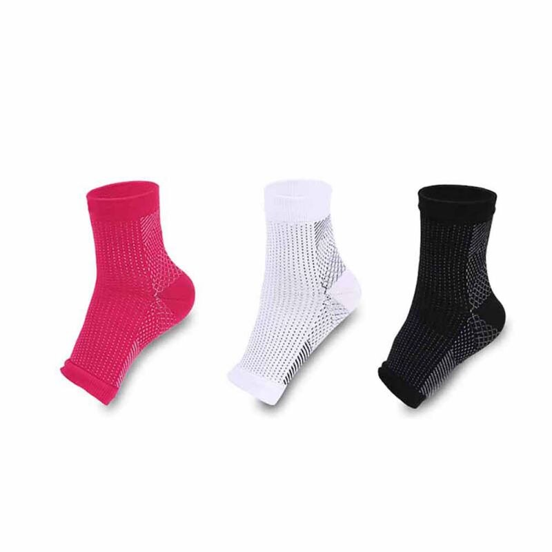 "Sport Unlimited" Outdoor Men Women Running Cycle Basketball Sports Foot Angel Anti Fatigue Compression Foot Sleeve Sock