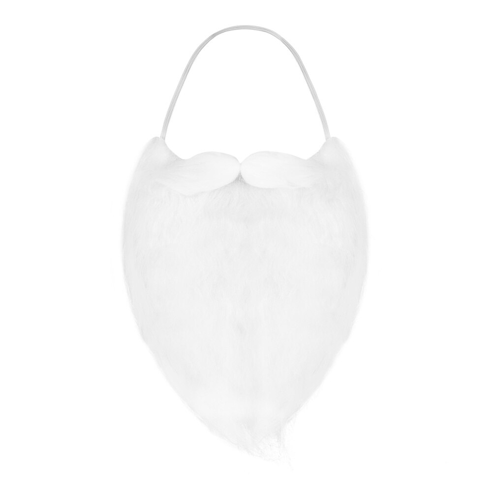 1 Pc Santa Claus Beard Cosplay Beard Performance Prop for Christmas Party: Default Title