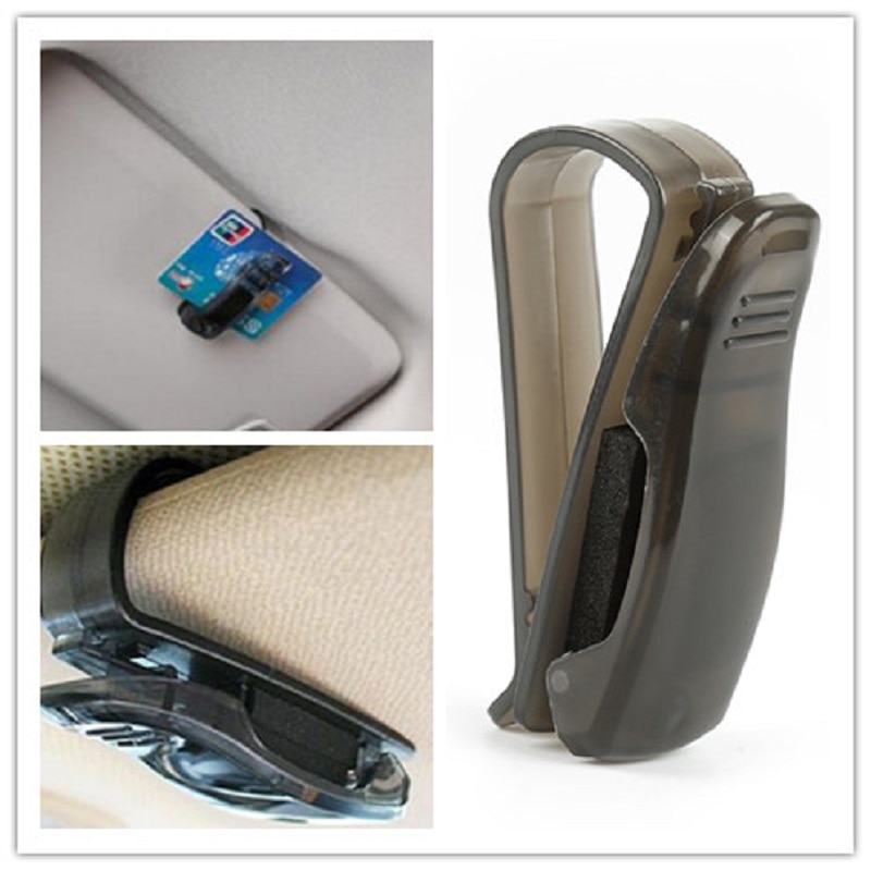 1PC Car Accessories Glasses Holder Auto Fastener Cip Car Sun Visor Clip Sunglasses Holder Car Vehicle Auto Interior Accessories