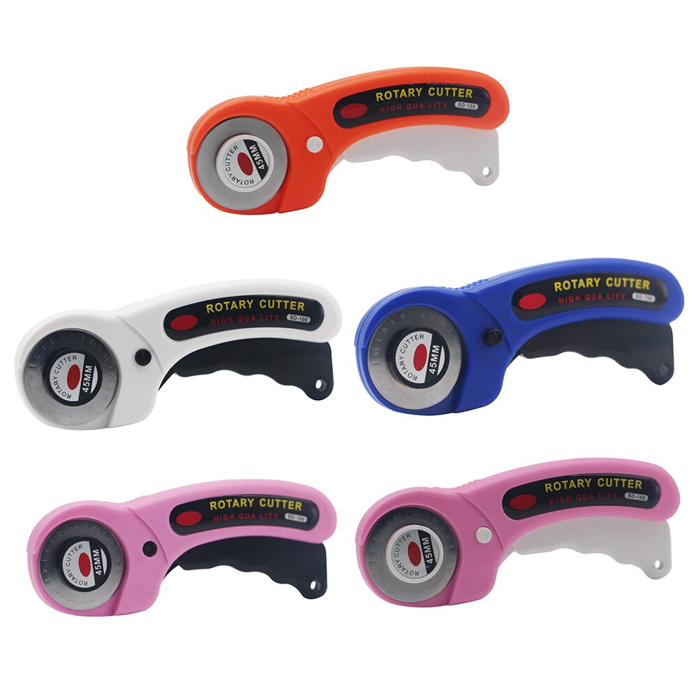 Leder Handwerk rotierend Cutter Leder Schneiden Werkzeug Stoff Cutter Rund Klinge DIY Patchwork NäHenne Quilten passen Olfa schneiden 45mm
