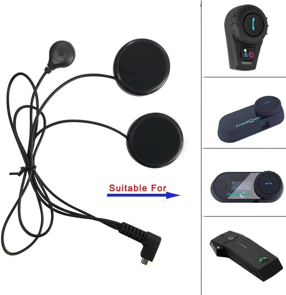 Speedconn-oreillettes Bluetooth pour moto, appareil de communication pour casque intégral, interphone pour casque, Microphone souple pour TCOM-OS T-COMVB TCOM-SC FDCVB