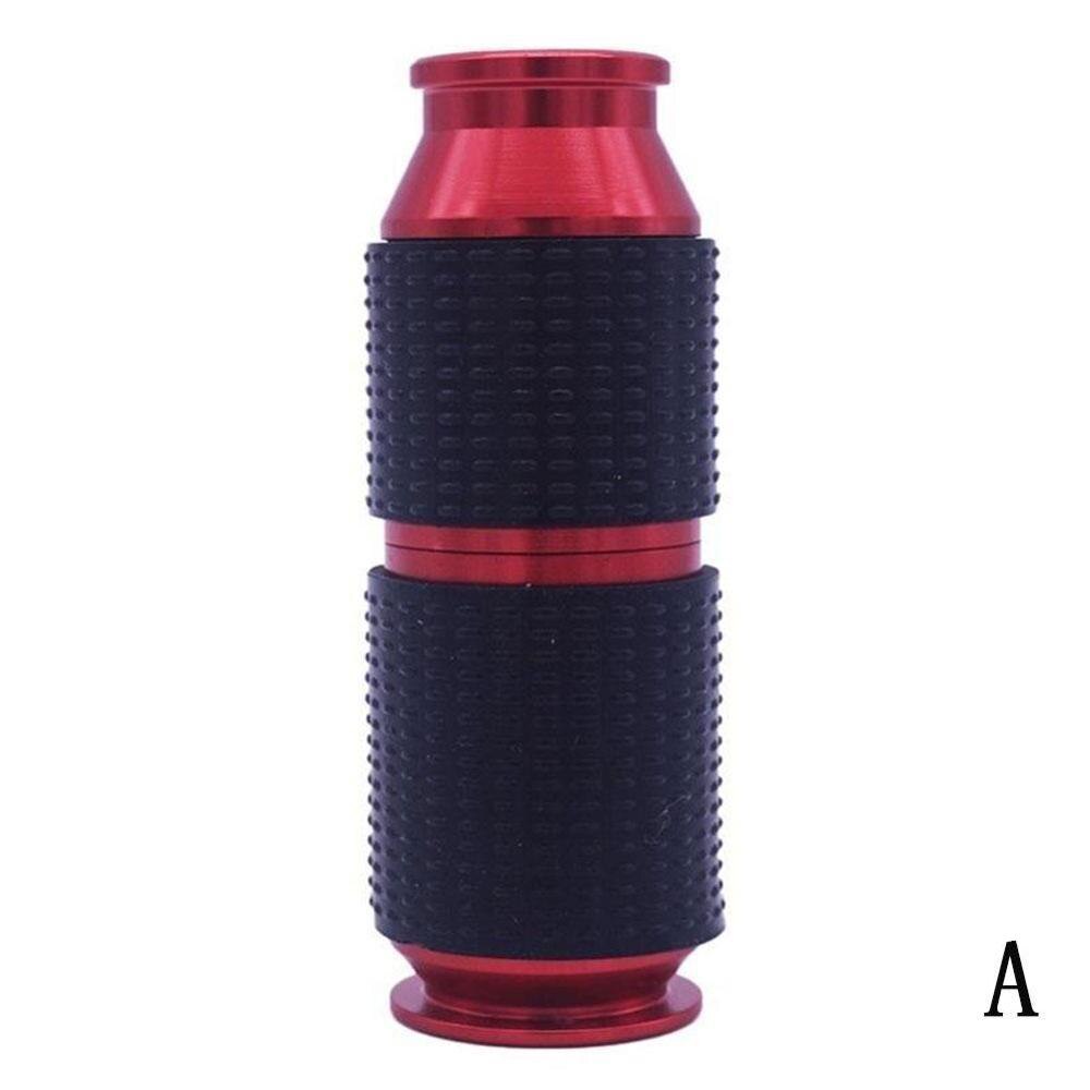 Whipped cream cracker dispenser Portable Mini Rubber Gas Cream Canister Whipping Safe Grip Dispenser A1W0: Red
