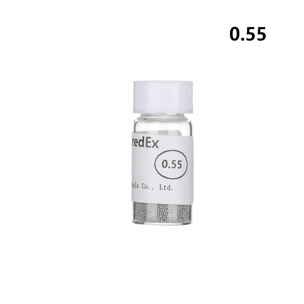 1 Bottle Reballing Balls BGA Solder Ball Leaded BGA Rework Repair Tools (0.2 0.25 0.3 0.35 0.4 0.45 0.5 0.55 0.6 0.65 0.76 ): 0.55mm