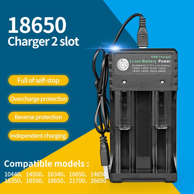 Battery Charger Dc Adapter 18650 Li-Ion Batterij 4 Slots Opladen Voor 10440 14500 16340 16650 14650 18350 18500 18650 Batterij