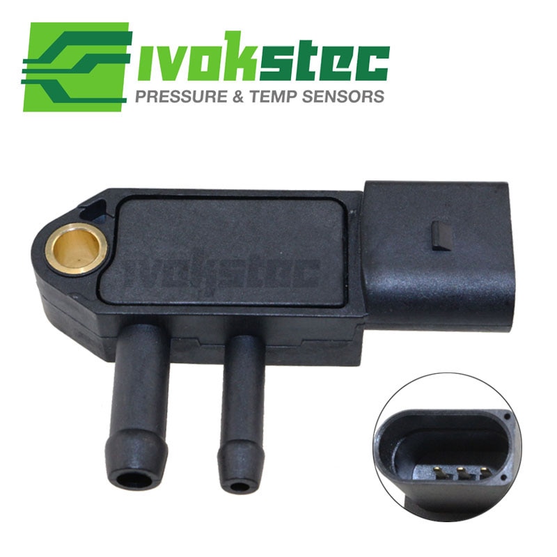 Exhaust DPF Differential Pressure Sensor For Skoda Fabia Octavia Superb II Roomster Yeti 1.4 1.6 1.9 2.0 TDI 076906051B