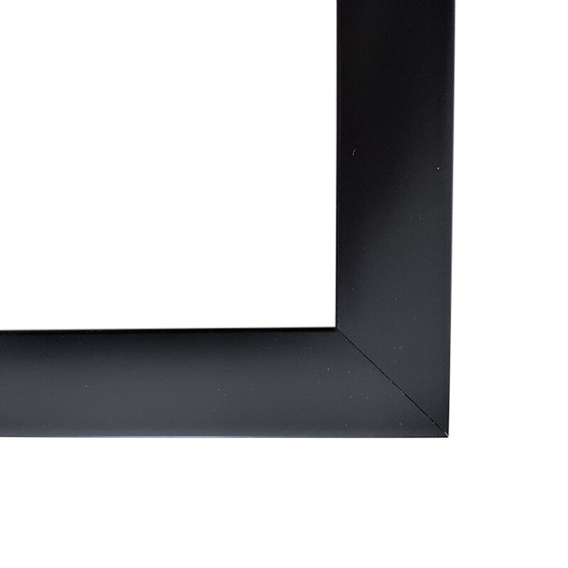 Diy pvc-schuim imitatiehouten frame voor canvas olieverfschilderij diy diamant schilderijlijst diy frame fotokamer wanddecoratielijst: Zwart - c / 2020cm