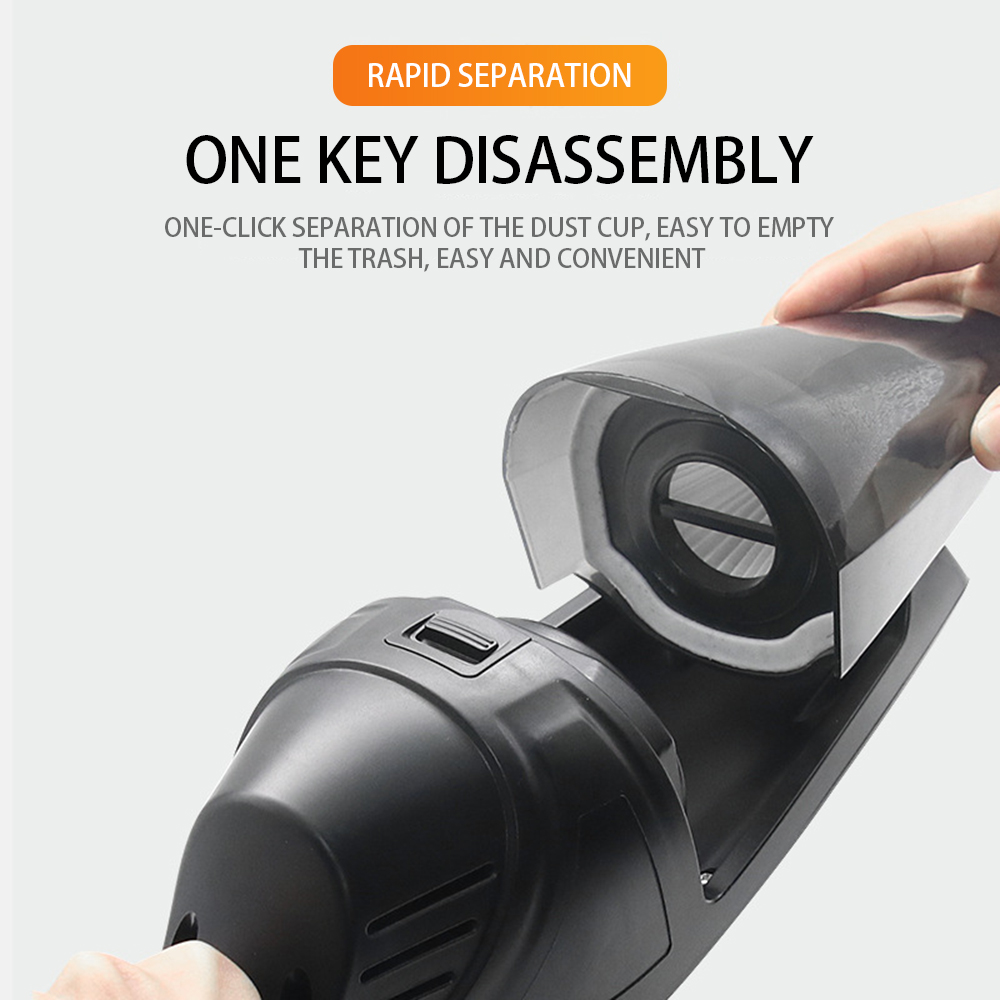 4.0KPA Strong Suction Car Truck Vacuum Cleaner Portable handheld cordless vacuums Wet and Dry Dual Use Car Electronics