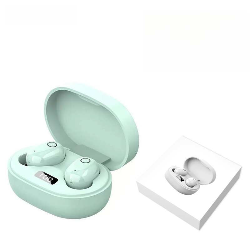 J15 ladies headset Bluetooth wireless mini cute girl with high face value, comfortable and high sound E6S: green