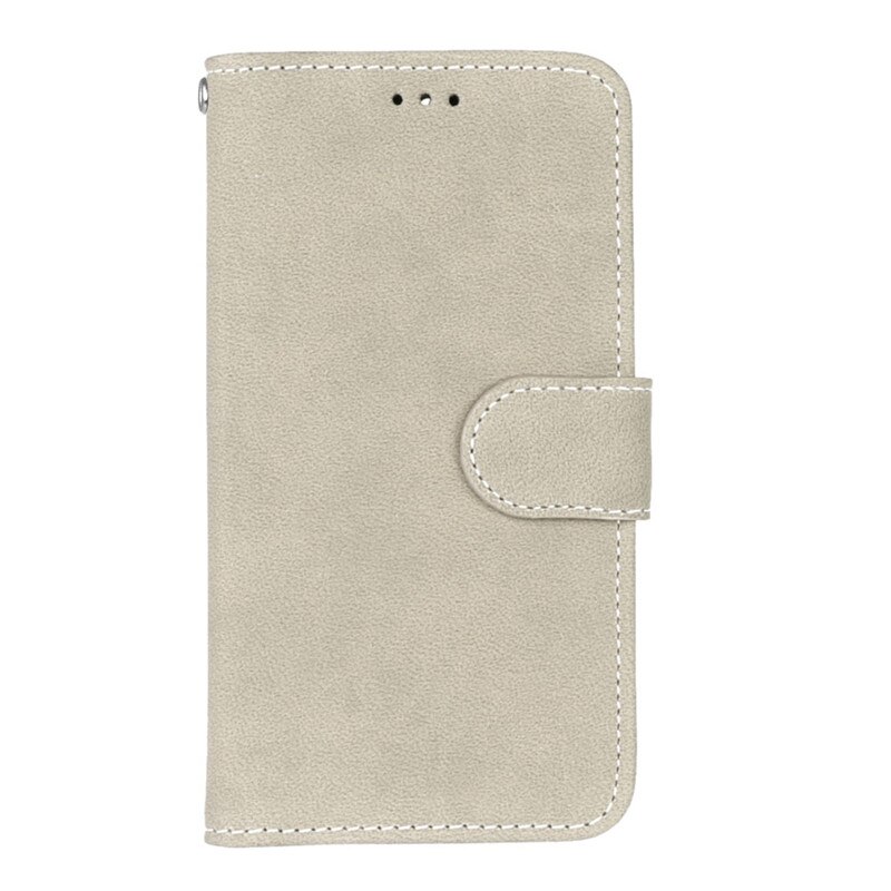 For Lenovo A5000 Case 4.5 inch Luxury Wallet PU Leather Back Cover Phone Case For Lenovo A5000 A 5000 Case Flip Protective Bag: White