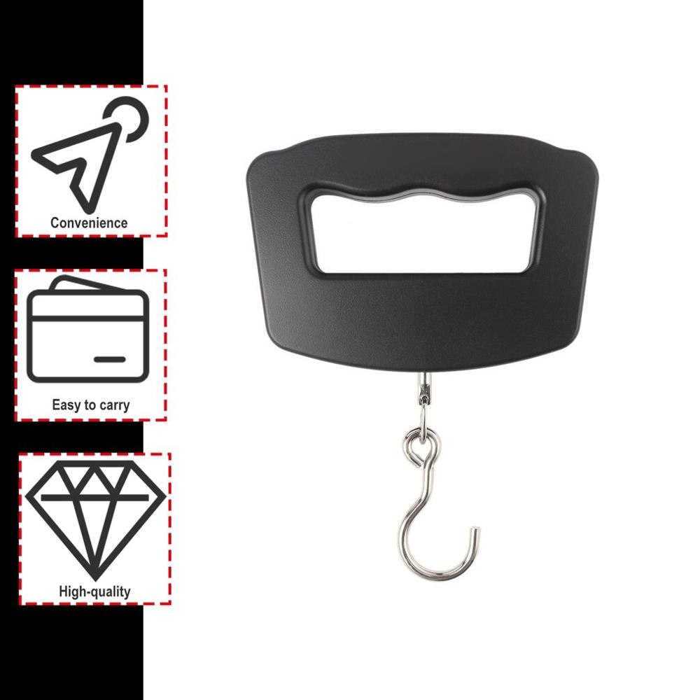 Portable Pocket Scale 50kg 10g LCD Digital Electronic Hand Held Hook Belt Luggage Hanging Scale Backlight Balance Weighing