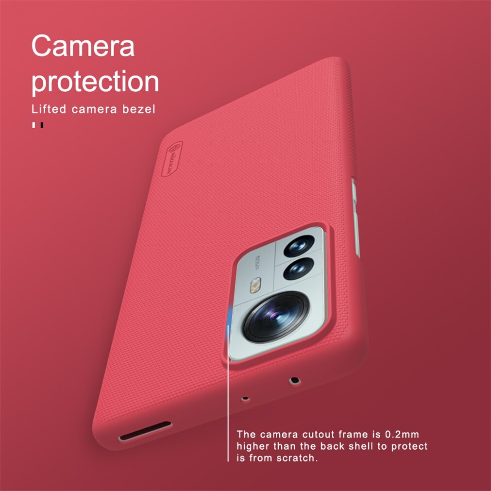 NILLKIN Für Xiaomi Mi 12 Pro Fall Super Frosted Schild Luxuly PC Harte Rückseitige Abdeckung Für Xiaomi Mi 12 12X mi12 Telefon Schutzhülle