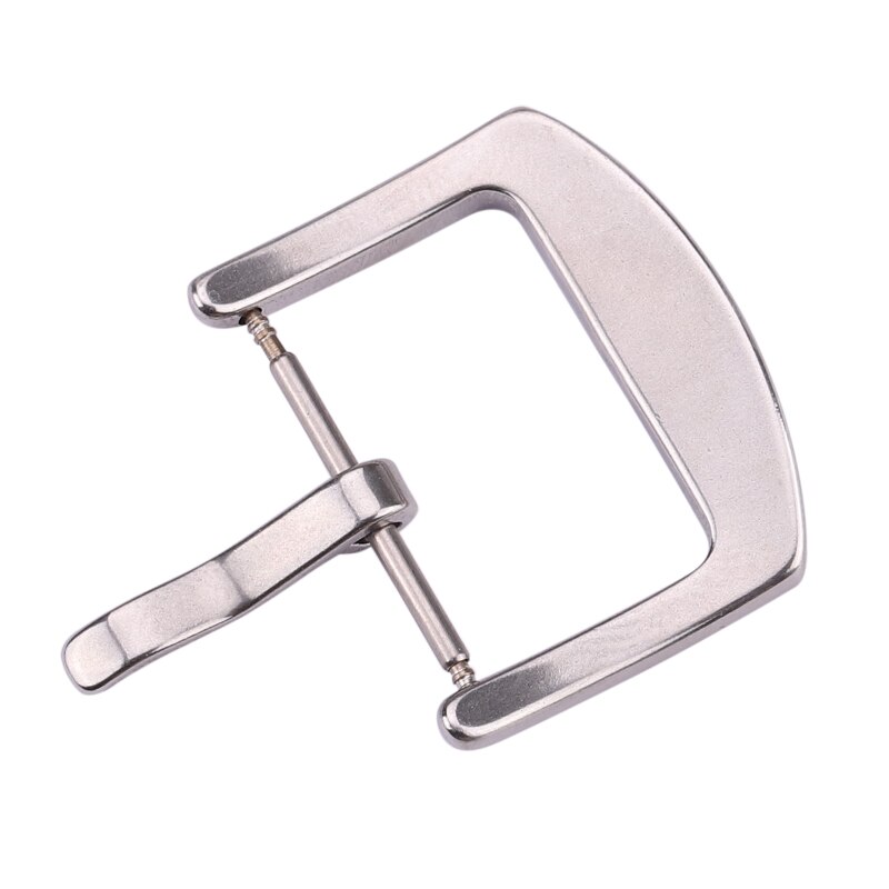 Roestvrijstalen Horlogeband Gesp 18 20 22 24Mm Heren Zilver Zwart Metalen Horlogeband Sluiting Accessoires