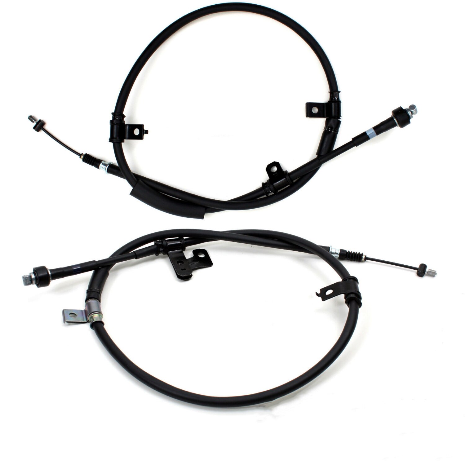 Juego de cables de freno de estacionamiento, accesorio trasero compatible con Hyundai 2003-2004 Tiburon 59760-2C300 59770-2C300, Cable de freno de estacionamiento LH &amp; RH: 59760-2C300 59770-2C