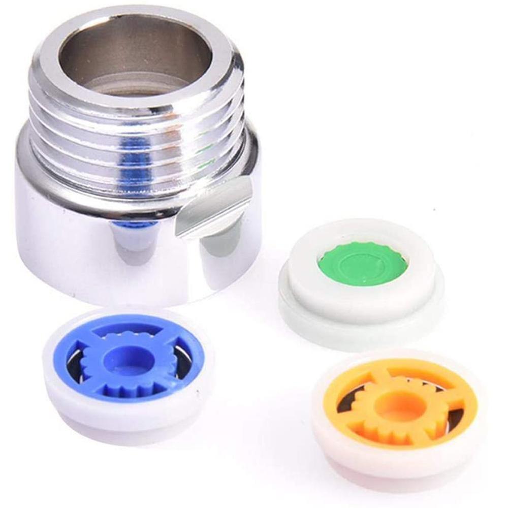 Shower Flow Reducer Limiter Set - Up To 70% Water Saving 4 L/min Reduce Shower Brass Flow Sets Chrome K9V5: Default Title