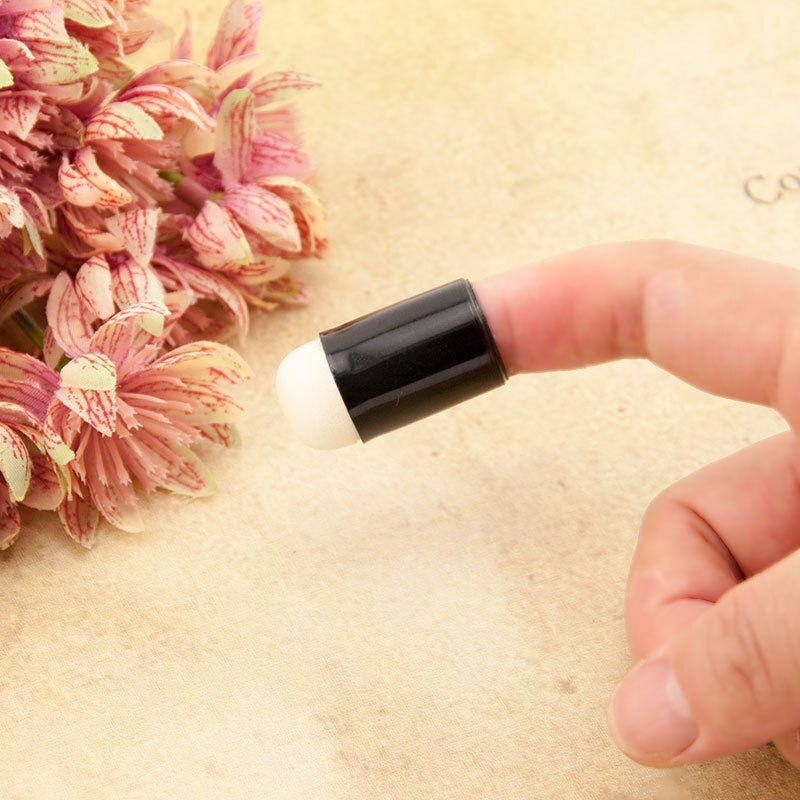 1Pcs/3Pcs Finger Stencil Sponge Layering Stencils Template Coloring Sponge DIY Hand Tool