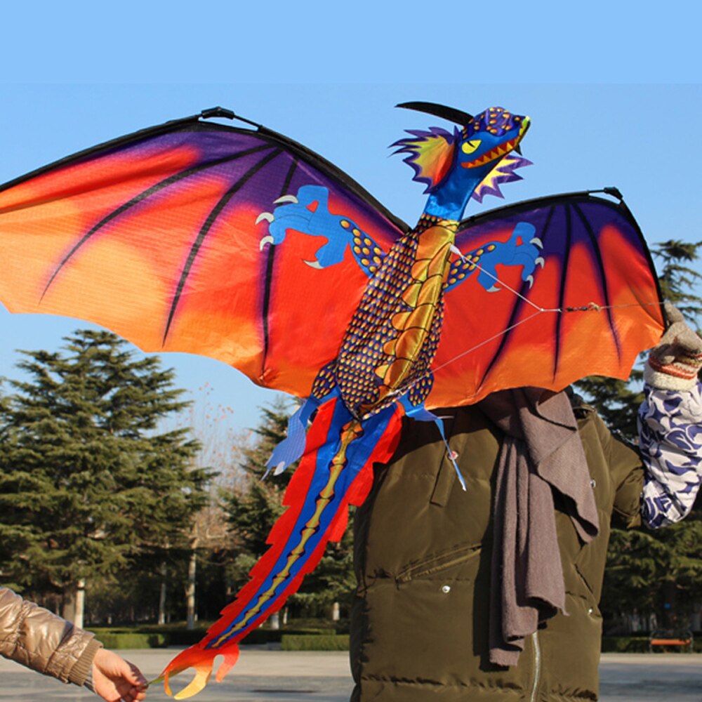 3D Dragon Kite With Tail Kites For Adult Kites Flying Outdoor