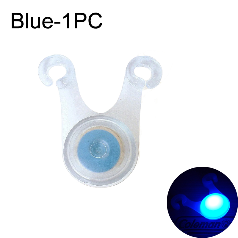 1-20Pcs Outdoor Camping Anti-trip Tent Rope Tip Light Wind Rope Warning Light Tip Light Riding Safety Signal Light Decoration: Brown