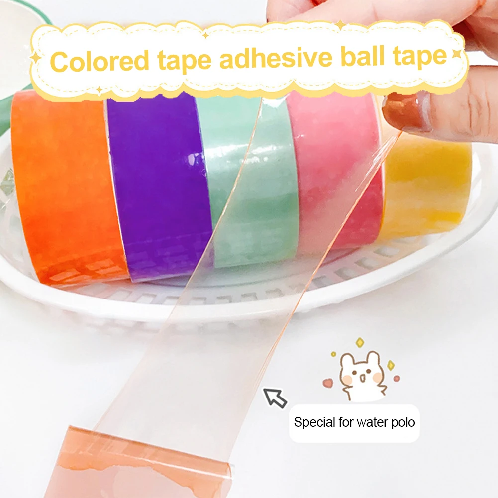 Tape Ball Klebebänder farbige Dekompression kleber Rollen DIY lustige Spielzeug Farb kugeln machen Washi bunte Maskierung Spielzeug Kleber