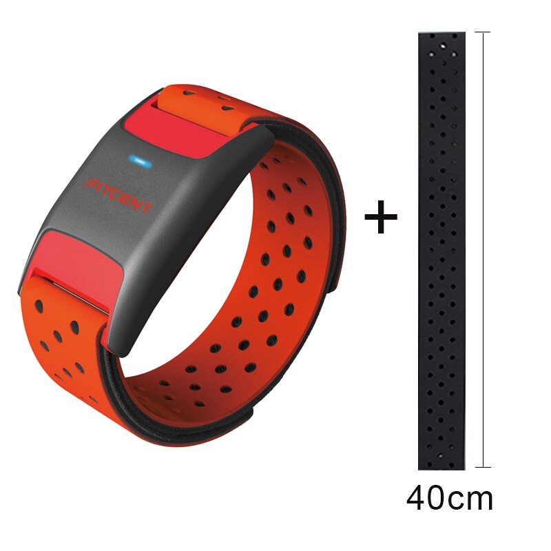 FITCENT Bluetooth Ameise + Wiederaufladbare Herz Bewertung Monitor Armbinde + HR Sensor Arm Band Ersatz Gurt für Garmin Wahoo Zwift: verrotten