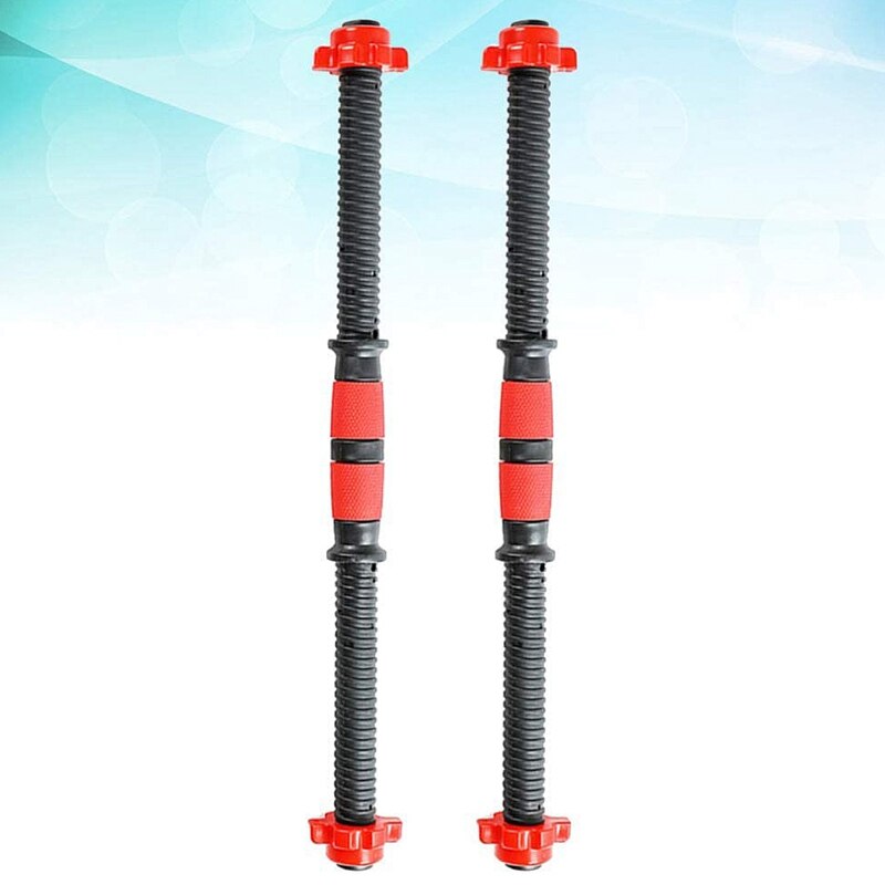 AD-2Pcs 40Cm Universele Halter Bars Set Gym Halters Krachttraining Workout Halter Accessoires Fitnessapparatuur