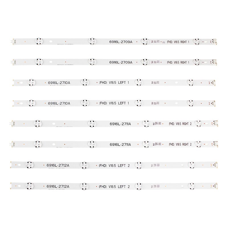 LED backlight strip for LG 49UH603V 49UH620V 49LH570V 49LF5100 49LJ5100 49LH590V UE49K6300AK 6916L-2709A 2710 2711A 2712
