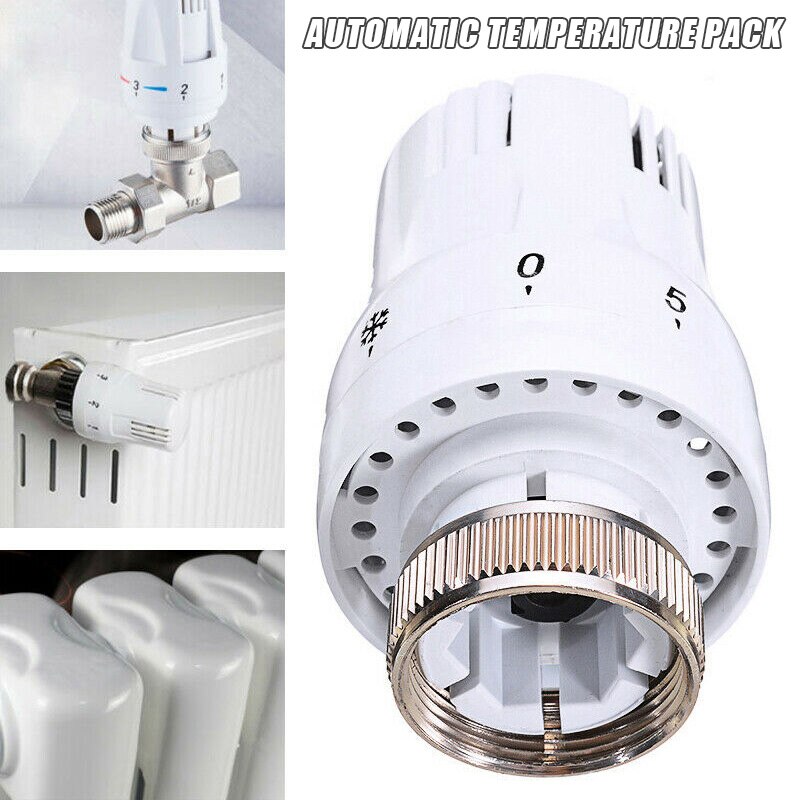 Thermostatic Radiator Valve Pneumatic Temperature Control Valves Remote Controller Radiator Head For Heating System