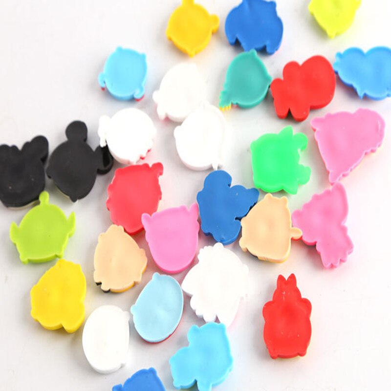 8 Stks/set Voedsel Cartoon Frieten Hamburger Cola Lolly Icoon Pvc Vlakke Achterkant Voor Diy Phone Case Sieraden Versieringen Ambachten