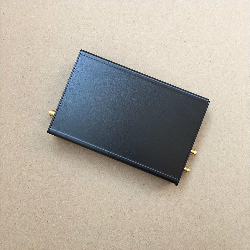 Zwarte aluminium behuizing voor hackrf one sdr