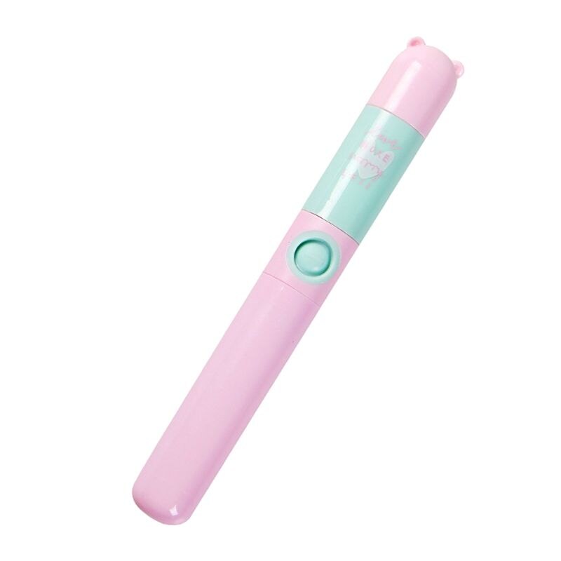 Children Kids Cartoon Electric Toothbrush Waterproof AA Battery Operated D0JE